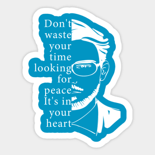 Don't Waste Your Time Sticker